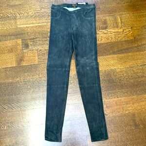 NWT Grey Suede AS&DF skinny pants!  Size XS.